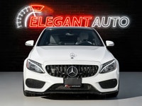 2017 Mercedes Benz C-300 AMG SPORT White Exterior on Grey Interior comes with Navigation and Back up... (image 1)