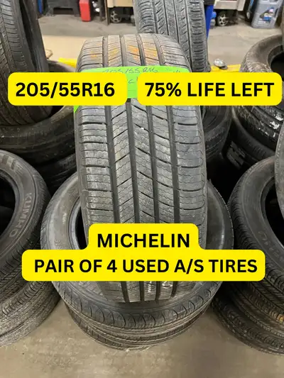FREE INSTALLATION AND BALANCING ON NEW AND USED TIRES WITH A PURCHASE! NO DISPOSAL! NO OTHER HIDDEN...