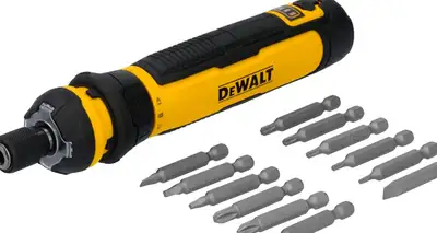DEWALT 4V Cordless Screwdriver Set - 15 Piece, New, View more