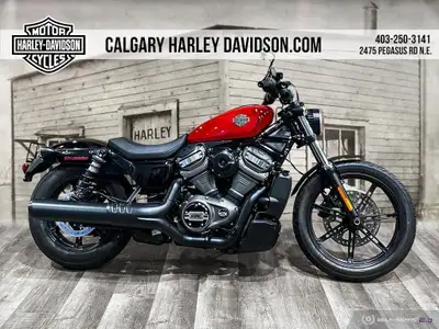 2023 Harley-Davidson RH975 NIGHTSTER Forward riding position Mid-mount foot controls Rider safety en...