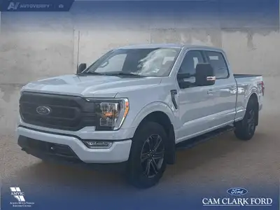 This 2022 Ford F-150 XLT 302A in Space White Metallic is a powerful and well-equipped full-size pick...