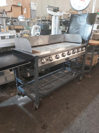 HUSSCO USED 48" Char Broiler Restaurant Patio Kitchen  Equipment