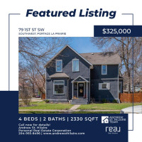 House For Sale (202409517) in Southwest, Portage La Prairie
