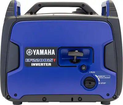 The new EF2200iST offers 2,200 watts of superior, confident power output and world-class Yamaha reli...