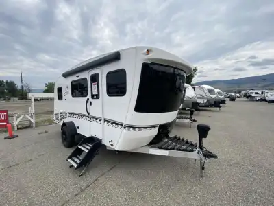 inTech RV Sol travel trailer Dusk highlights: Sporty Decals Premium 15in.in. Wheels Two Twin Beds U-...
