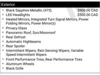 Recent Arrival! Black Sapphire Metallic 2025 BMW X4 M NOW OFFERING 3 MONTH DEFERRED FINANCING PAYMEN... (image 8)