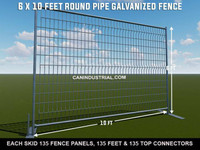 Temporary Fence Panels- Safety Wire Fast  Fence REDUCED PRICES