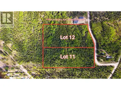 This fantastic treed, flat 5.94 acre lot is ready and waiting for your ideas. Adjoining 6.05 acre lo...