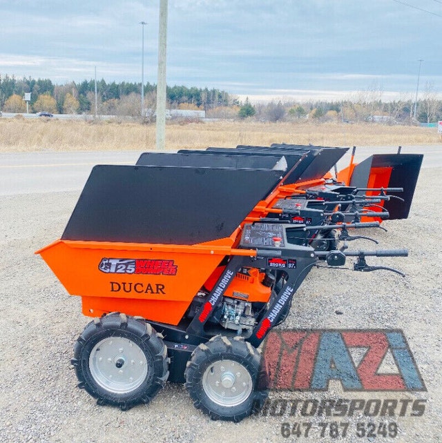 Ducar wheelbarrow 4x4 gas x4 construction equipment Heavy Equipment