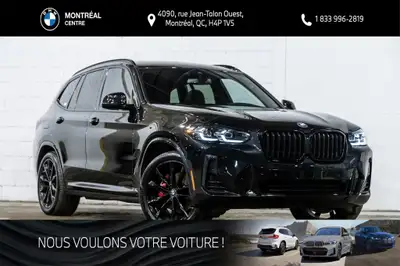 Provenant d'un seul propriétaire ayant effectué l'entretien ? la concession, ce BMW X3 xDrive30i est...