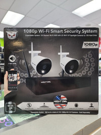 Night Owl 10 Channel 1080P Wi-Fi Smart Security System - NEW!!