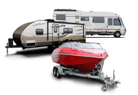 Covered RV, Boat and Motorcycle Storage