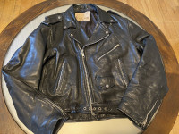 Vintage Men’s Leather Coat 