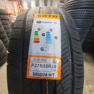 Brand new! Price - $650.00 all in Size - 275/55R20 Install - $120.00 $650.00 For the set! Great deal...