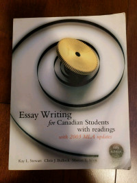 essay writing for canadian students 5th edition