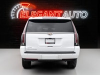 2017 Cadillac Escalade ESV Premium Luxury White Exterior on Black Interior comes with Navigation, Su... (image 4)