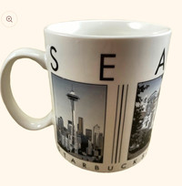 STARBUCKS Collectible SEATTLE  Mug - City Scenes Series - NEW!