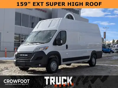 This Ram ProMaster Cargo Van has a strong Regular Unleaded V-6 3.6 L/220 engine powering this Automa...