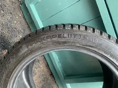 Nokian Hakkapeliitta 10 Winter Tires Excellent condition . Where on 2014 Boxster removed them becaus...