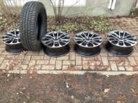 4 MAGS FORD F150 + 4 PNEUS BRIDGESTONE COMME NEUF