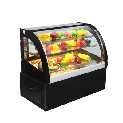 *Refrigerated Cake Display Cabinet Sliding Door Showcase 210155, View more