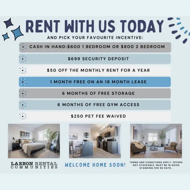 2 Bedroom 2 Bathroom in Sylvan Lake in Long Term Rentals in Red Deer - Image 2