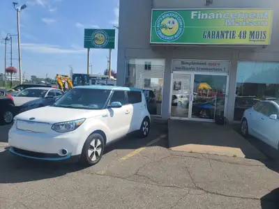 2018 Kia Soul EV LES SPECIALISTES DU FINANCEMENT.COM. Vous cherchez une vraie solution pour améliore...
