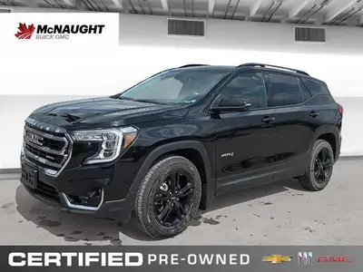This 2024 GMC Terrain AT4 is powered by an efficient 1.5L Turbocharged I-4 engine paired with a smoo...