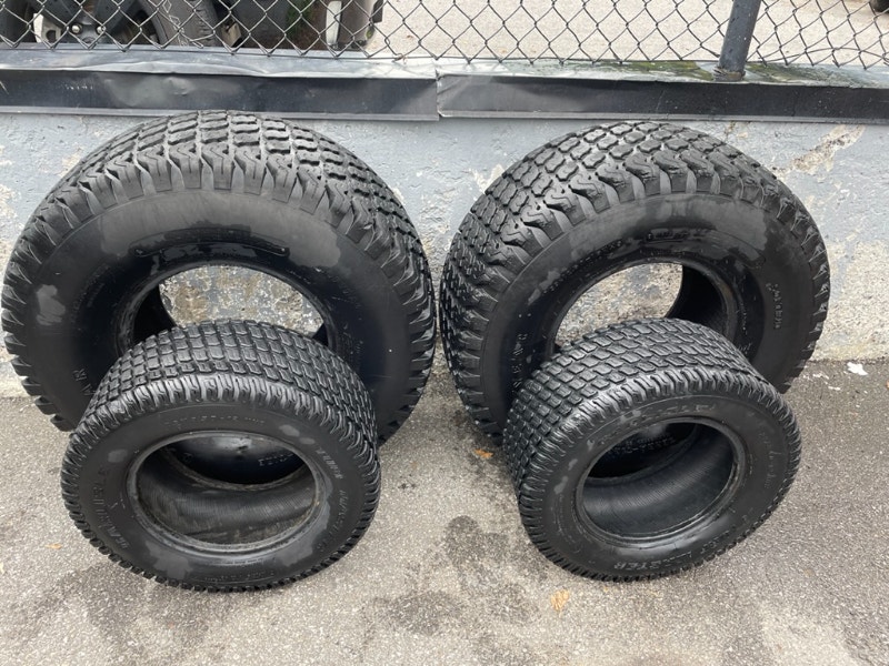 Turf Tires for Compact Tractor USED Heavy Equipment Parts