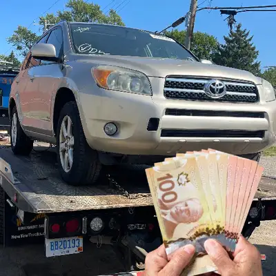 We Pay Top Cash For Scrap, Used, Junk, Unwanted Cars For Cash - Scrap Car Removal * We Buy Any Make...
