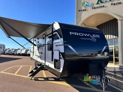 Heartland Prowler travel trailer 2802BHS highlights: RV Queen Bed Large Slide Out Double-Size Bunks...