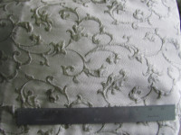 2 Pairs (4 Panels) of Champagne Jacquard Lined Curtains/Drapes