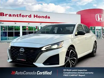 The 2023 Nissan Altima SR, recognized with a 5-star overall safety rating from the National Highway...