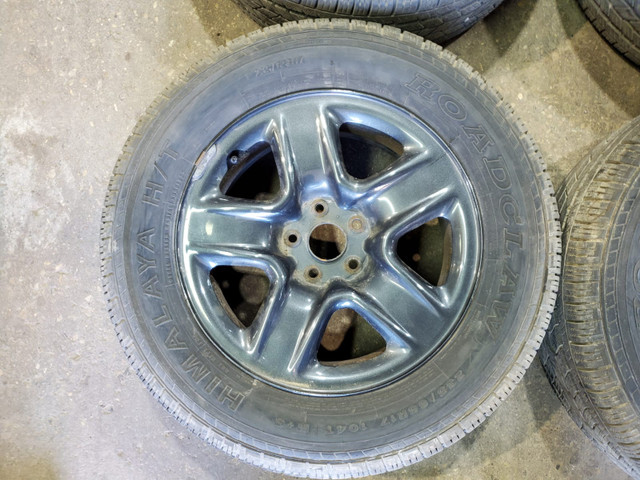 235 65 17 - RIMS AND TIRES - ALL SEASON - TOYOTA RAV4 AND OTHERS in Tires & Rims in Kitchener / Waterloo - Image 2