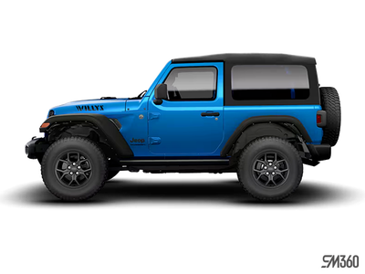 QUICK ORDER PACKAGE 24W WILLYS -inc: Engine: 3.6L Pentastar VVT V6 w/ESS Transmission: 8-Speed Autom...