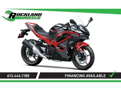 2025 Kawasaki NINJA 500 SE La Kawasaki Ninja 500 de 2025 offre une expérience de conduite exaltante...