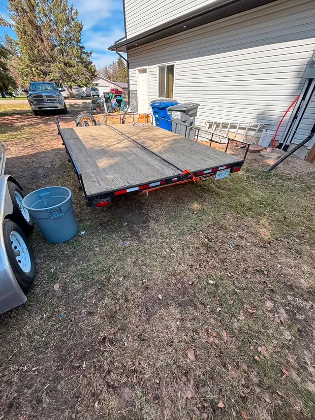 Double Wide Tandem Trailer (12 x 8 ) in Cargo & Utility Trailers in Saskatoon - Image 4