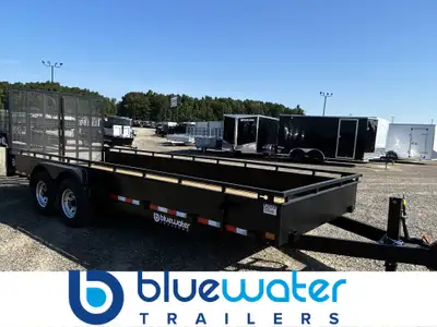 SALE!!REGULAR $7410 NOW ONLY $7175!! Canada Trailers Tandem Axle Utility Trailers 10,800lbs GVWR is...