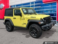 No Accidents, Nicely Optioned, Dealer Serviced, High Velocity Yellow 2023 Jeep Wrangler Willys 4X4,... (image 7)