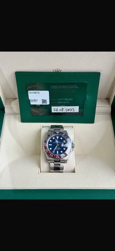 2023 RLX GMT Master 2 "Blue Dial" (126719BLRO), View more