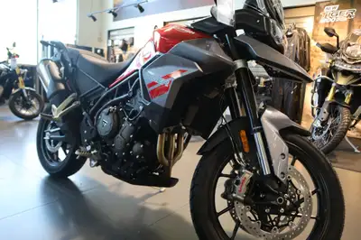 Argyll Motorsports 2025 Triumph Tiger 850 Sport Korosi Red / Graphite Built specifically for road-go...