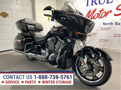 Very cool Cross Country Tour is loaded with tons of extras at True North Motor Sports.. Freedom 106...