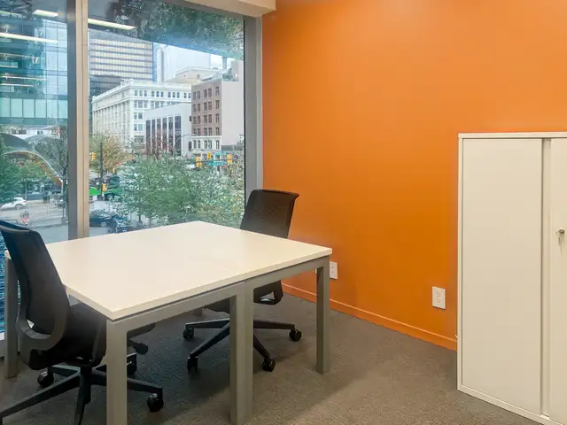 Image showcasing Rent a large office space for 40 persons in Spaces Green Lamp ...