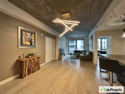 Traduction automatique Condo moderne de 2 chambres, projet NOCA | Griffintown | Vue sur le canal de...