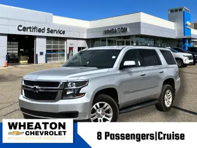 Experience commanding presence and versatile capability with the 2018 Chevrolet Tahoe LS in sleek Si...