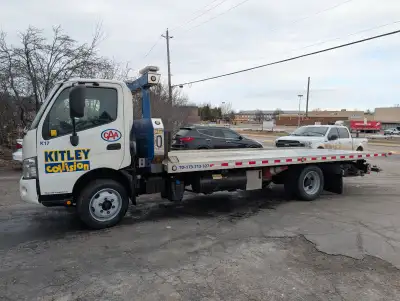 2017 Hino 195, 4cyl diesel, automatic, 19 ft Reka aluminum bed with wheel lift, good shape, very wel...