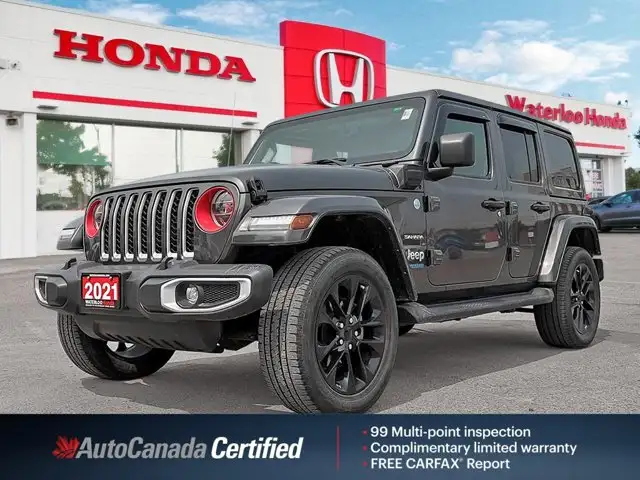 2021 Jeep Wrangler 4xe Unlimited Sahara | ACCIDENT FREE