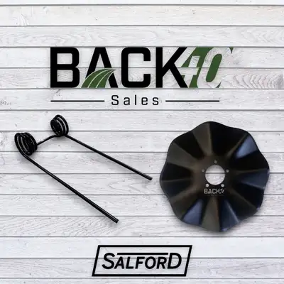 Back40 Salford Coulter Blades All blades are made from High Wear Boron steel 4 Bolt available in 20"...