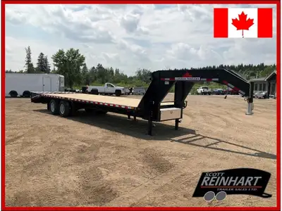2026 Canada Trailers 8.5x30 12 Ton Gooseneck Equipment Trailer 25,920LB GVWR, 2 12,000LB Axles with...