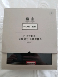 HUNTER long boot socks 8-10 NEW